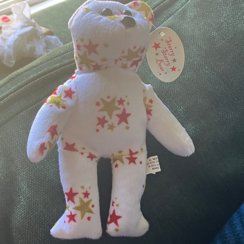 Starry Plush Bear Toy